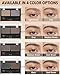 Eyebrow Powder Makeup Kit - Medium/Dark Brown, 2 Color Eye Brow Powder Palette Waterproof Long-Lasting Brow Filler, Lightweight, Easy Blend, Natural Full Look with Brush, maquillaje para cejas-03
