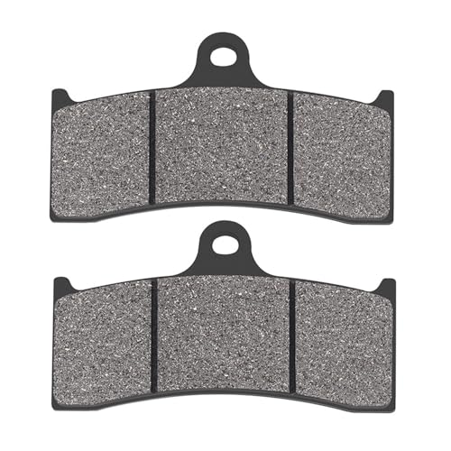 Plaquettes de frein avant pour Buell X1 M2 Cyclone et etriers HHI Hawg Halters 6 pistons