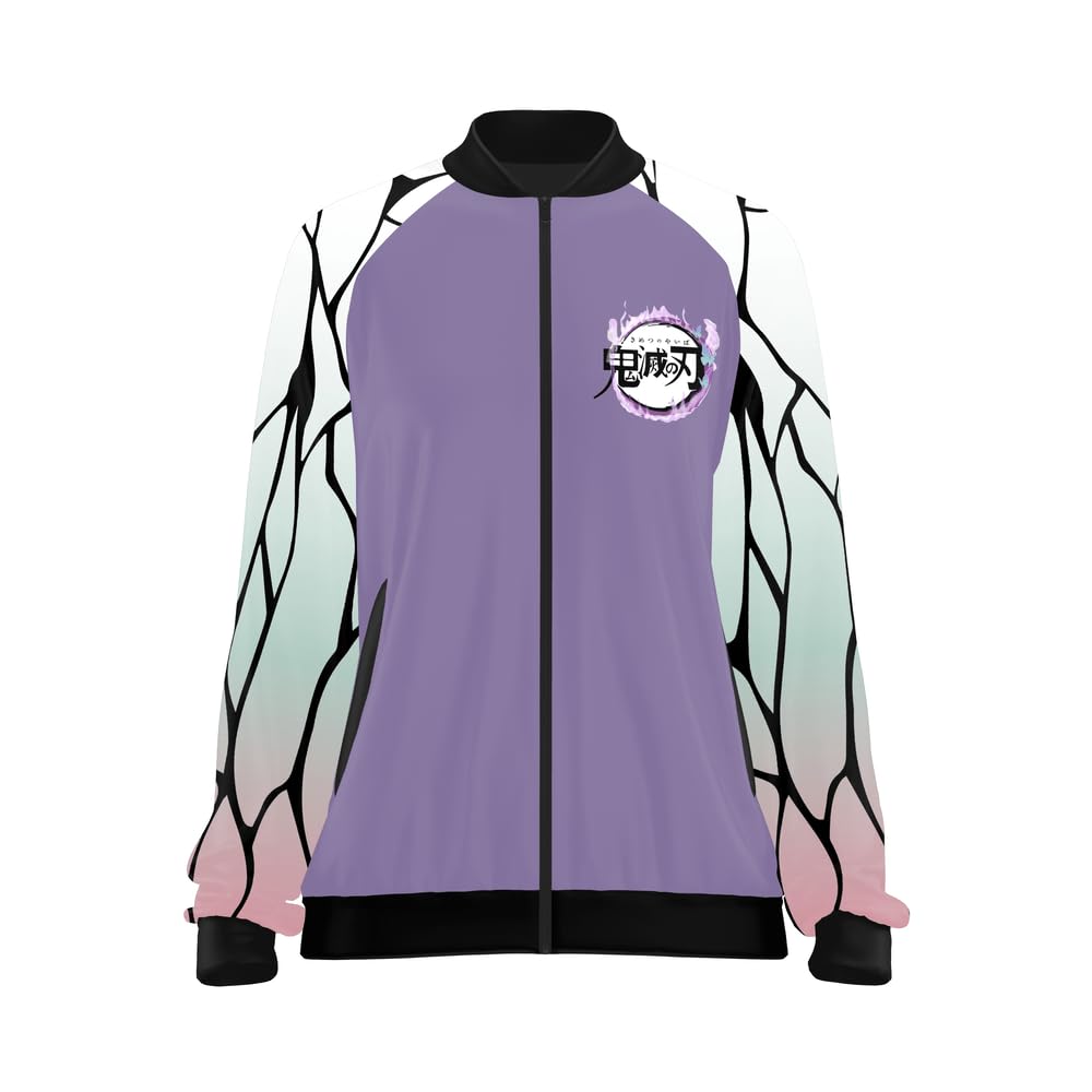 koverify Stylish Anime Printed Regular Fit Full Sleeve Zipper Bomber Jacket For Men and Women-picture-30