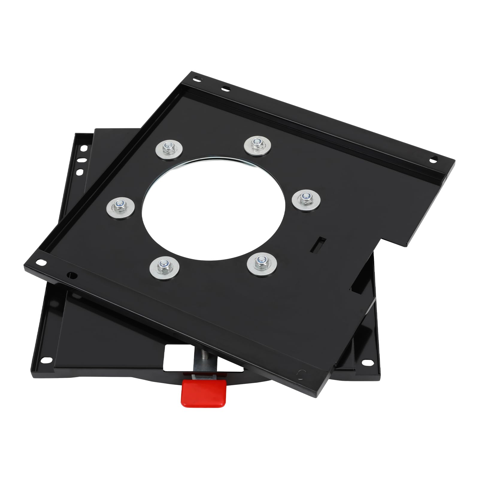 Base pivotante à 360° - Console rotative universelle - 48 x 48 cm - Pour sièges de Fiat Ducato X250, Citroën Relay et Peugeot Boxer (à partir de 2007) (côté passager)