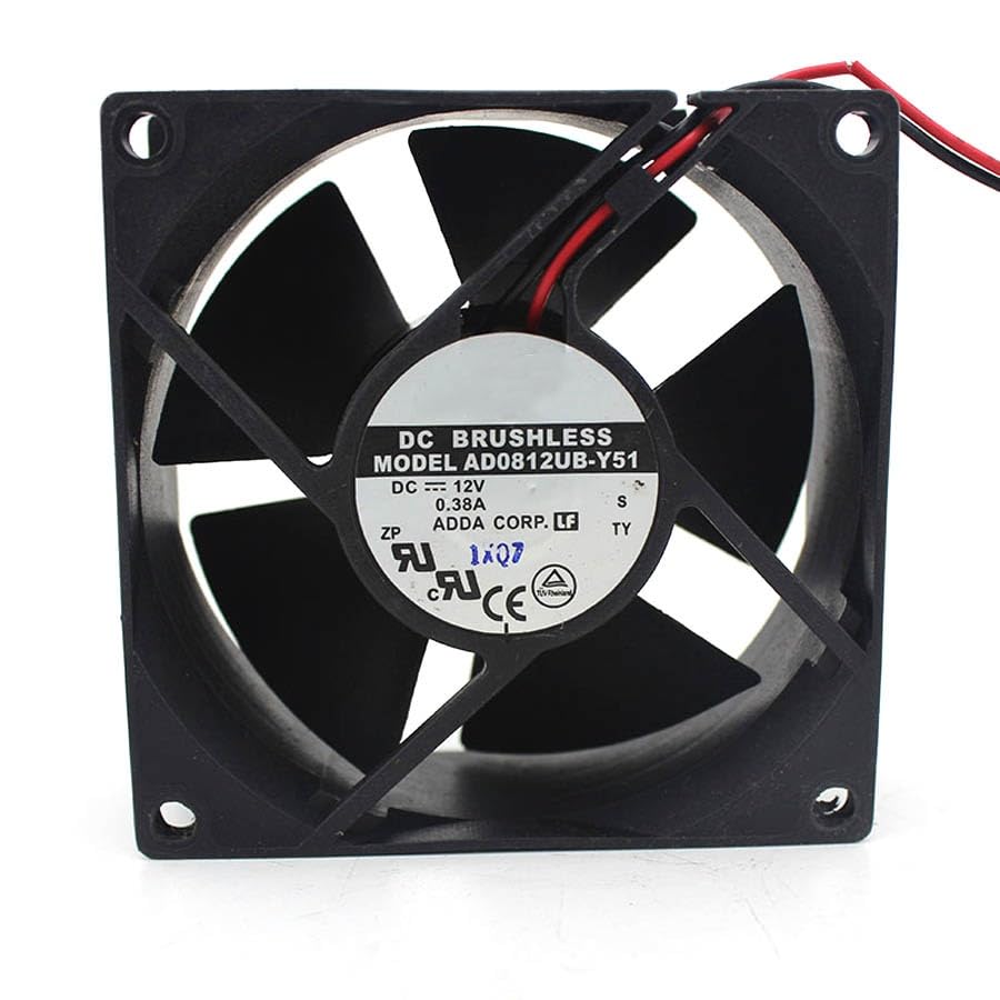 Ventilador de refrigeración de 8cm AD0812UB-Y51 para silenciar y enfriar ordenadores