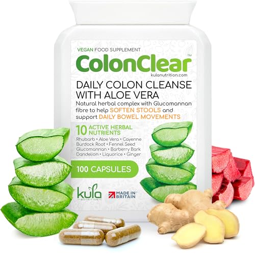 ColonClear Aloe Vera Complex 100 Vegan Capsules