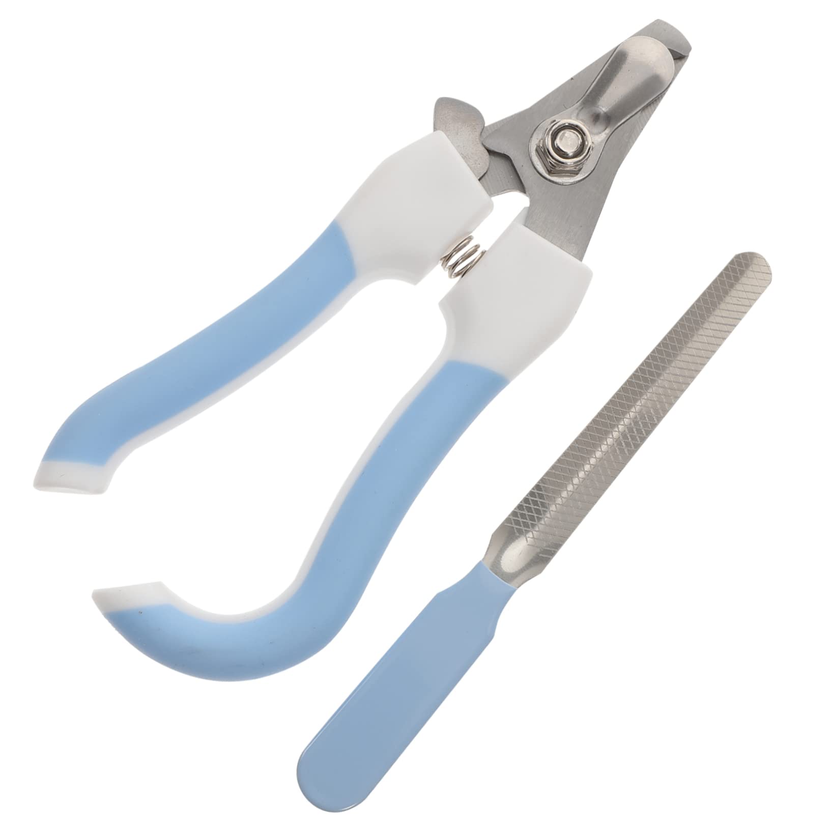 GALPADA 1 Set Pet Nail Clipper Set Nail Trimmer Pet Nail Grooming Tool Pet Nail Care Tools Pet Supplies Stainless Steel Sky-Blue