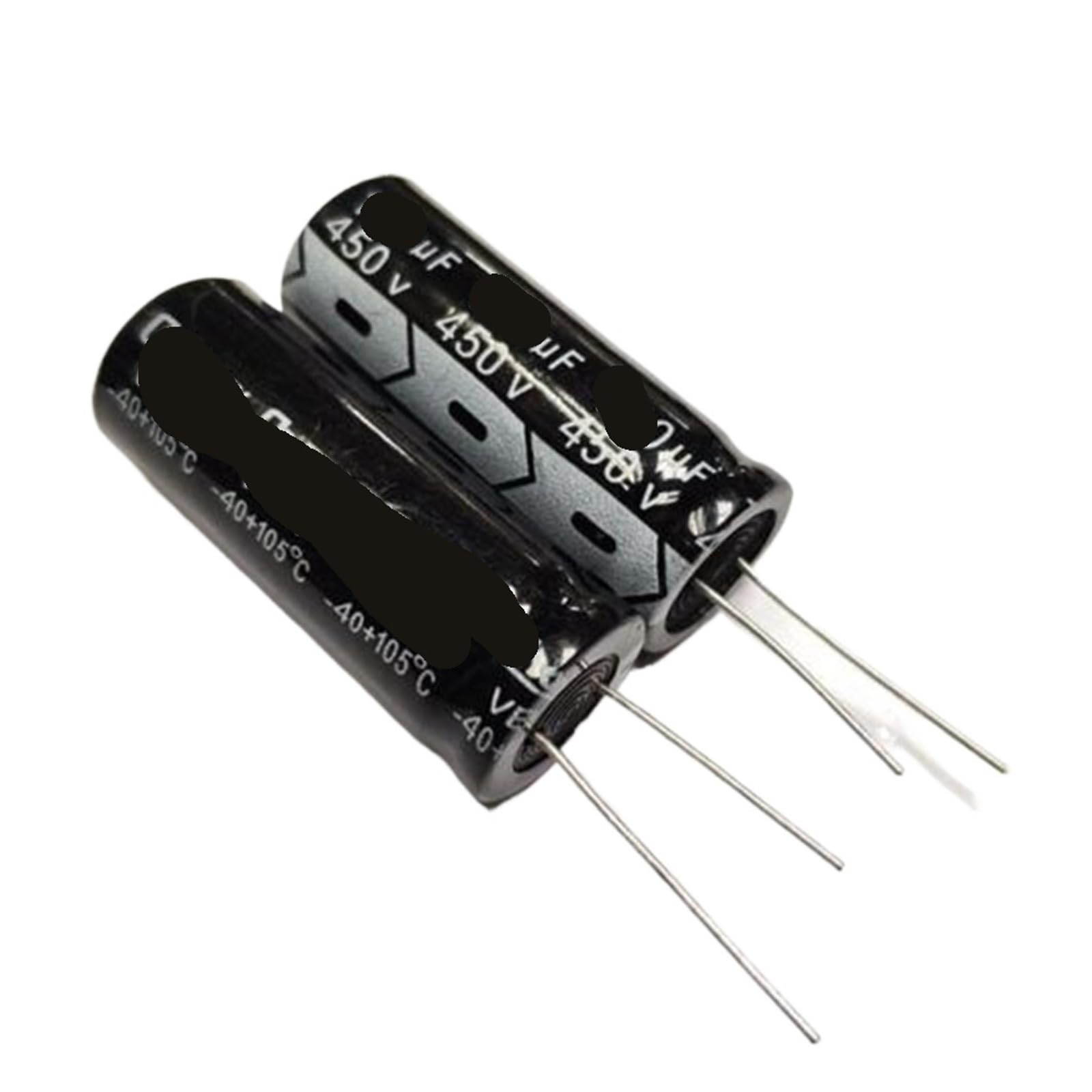 Condensateur électrolytique 150uf 450v de 18x35 mm pour réparations électroniques
