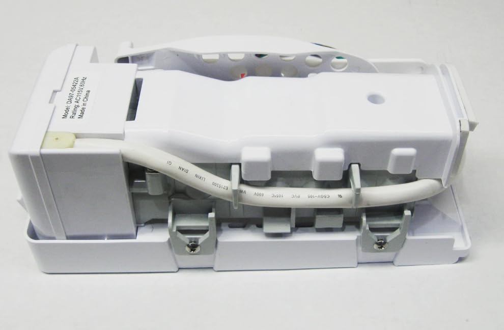 Ice Maker for Refrigerator for Samsung Models RFG297AABP/XAA, RFG297AAPN/XAA, RFG297AARS, RFG297AARS/XAA, RFG297AAWP, RFG297AAWP/XAA, RFG299AARS