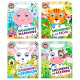 Coleção Meus Olhinhos Divertidos - Kit com 4 Livrinhos