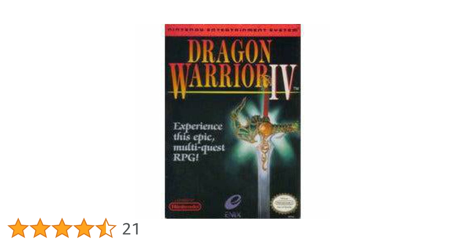 Dragon Warrior IV: Nintendo Entertainment System: Video