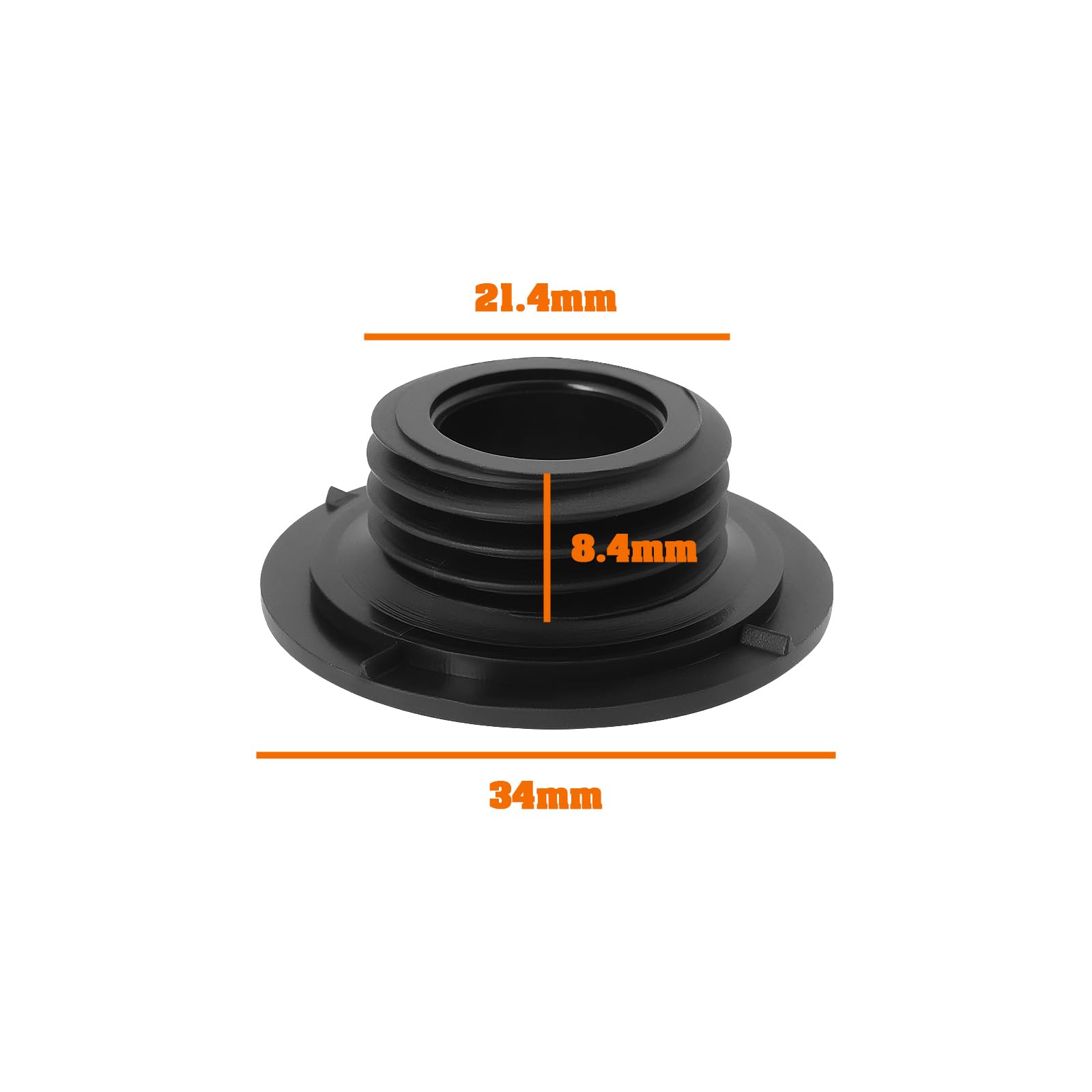 The Lord of the Tools 2pcs Worm Gear Oiler Pinion Compatible with Husqvarna 598718301 Compatible with Rancher 455 460 Chainsaw Oil Pump Gear Replacement - Image 4