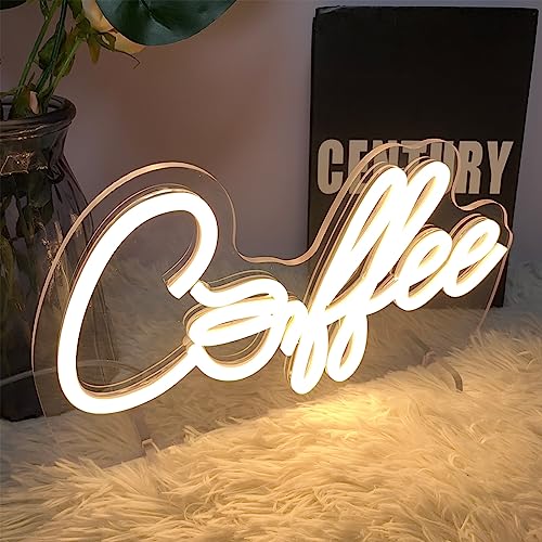 Image of Coffee Table Number Neon Sign Desk Lamp Night Light Wedding Letter LED Neon Sign Wedding Table Decorations Neon Light Shop Bedroom Home Room Decor Christmas Party Warm White USB 30x16.7CM