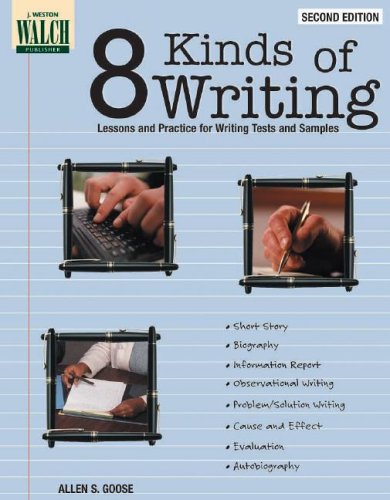 Buy Eight Kinds of Writing — BookShops.in