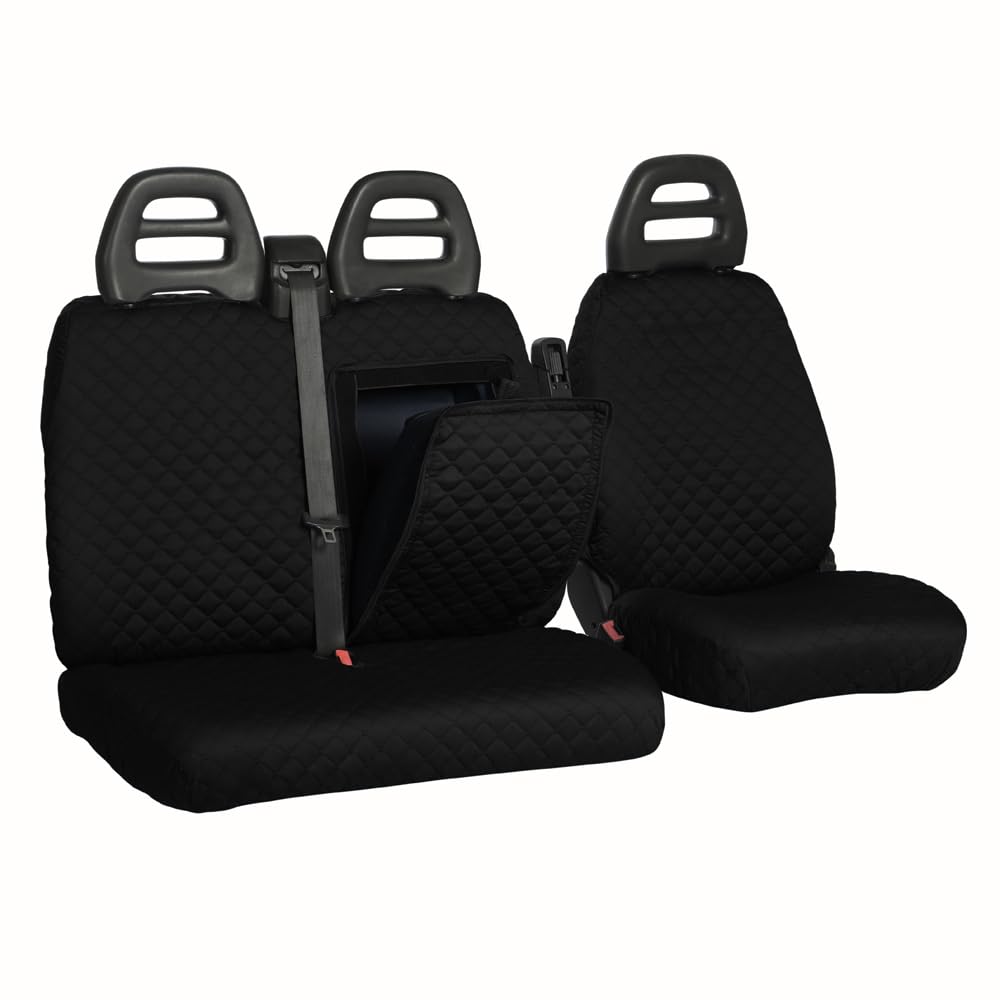 UNION Coprisedili su misura realizzati per CITROEN JUMPER 3 POSTI (1+1 DOPPIO). Perfettamente aderente, resistente, lavabile. Made in Italy. (CT24A)