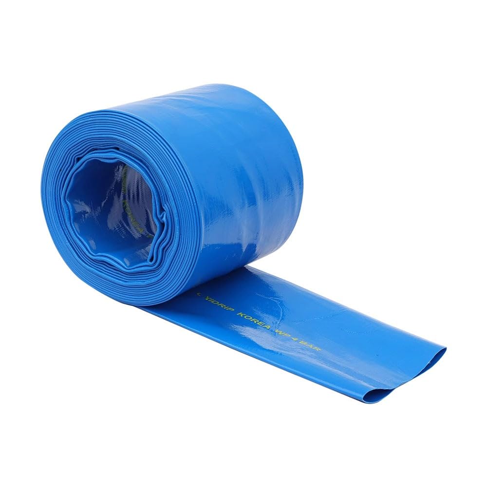 High Pressure Flexible PVC Lay Flat Hose Layflat Water Discharge Pipe for Agriculture Irrigation 26.6cmx20meter