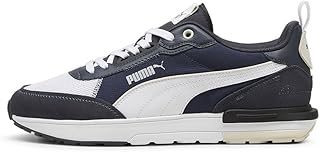PUMA R22 Ayakkabı, Club Navy-PUMA White-Strong Gr, 44_9.5_10.5