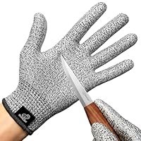 BeaverCraft Holzschnitzhandschuhe CRG – Schnittfeste Schneidehandschuhe Level 5 zum Schnitzen, Holzbearbeiten, Lebensmittelzubereitung