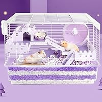 ハムスター　小動物　ゲージ Amazon | iimono117 ハムスター ケージ 大きい [ 幅57.5 奥行