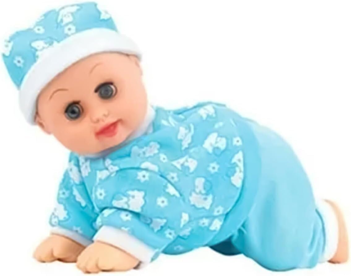 Crawling Doll - The Interactive Baby Doll That Laughs, Talks, Sings, And Crawls For Fun Playtime, Multi-Function, Sturdy & Durable, Ideal For Kids