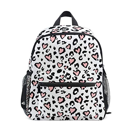 Leopard Print Cheetah Backpack for School Bookbag Backpack Upgraded Small Travel Backpack(0em2e)