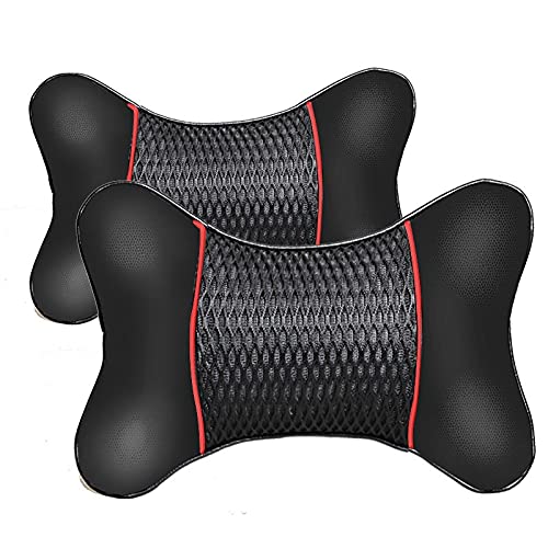Poggiatesta auto 2 PZ Auto Collo Cuscino PP Cottone auto Collo Viaggio Clovello Poggiatesta collo cuscino Sedile Sedile Supporto Tessuto Comfort Alleviare il dolore al collo Cuscino auto collo