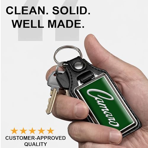 Image of Brotherhood Car Key Chain for Camaro - Classic Models Keychain for Men and Women Gift Key Ring - -
