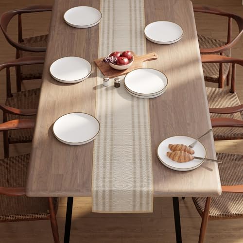 Image of Encasa XO Dining Table Runner 8 Seater, Handcrafted Madurkathi River Grass