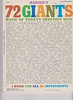 Trumpet,Clarinet,Tenor Saxophone and All Bb Instruments HANSEN'S 72 GIANTS Music of Today's Greatest Hits 0261d B000G9TBKA Book Cover