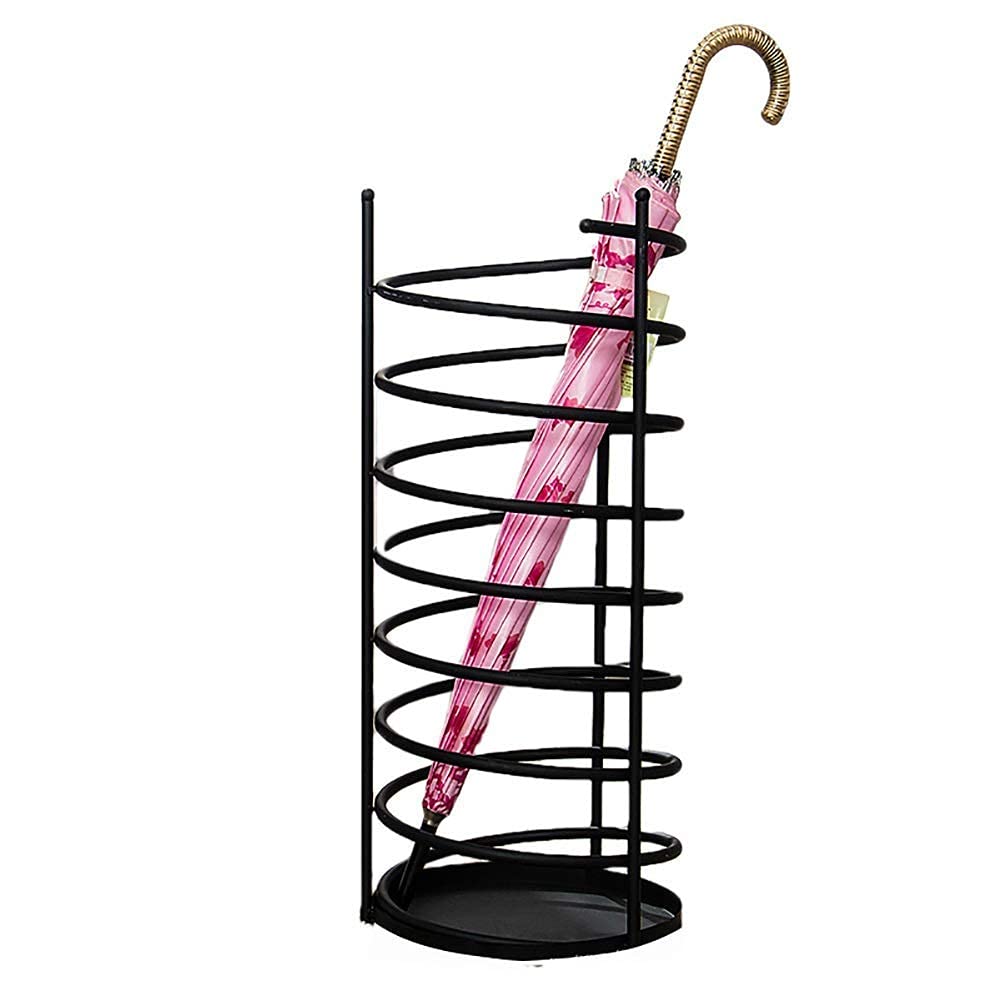 Support en métal de finition noire mate élégante pour décoration extérieure et salon