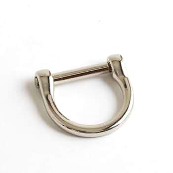 Amazon | ジャスミン Dカン 15mm×16mm・φ径4mm シルバー M662-S