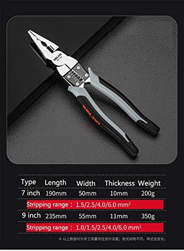 Amazon.com: Multifuncional Universal Diagonal Alicates de la Nariz de la  Aguja Herramientas Herramientas de Alambre Universal Cortadores  Electricista (Alicates Diagonal 7inch) : Herramientas y Mejoras del Hogar