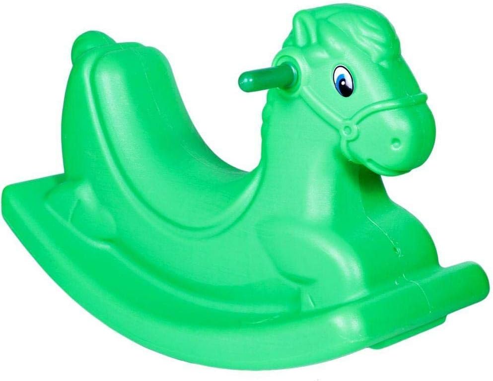 X IANGYU Seesaw Horse toy for Kids Activity (GREEN)