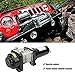 ANKROYU Electric Winch 12V 4500lb Heavy Duty Off Road Winch with Pure Copper Motor Remote Control for Truck ATV SUV Industrial Vehicle Winch Mechanical Accessory