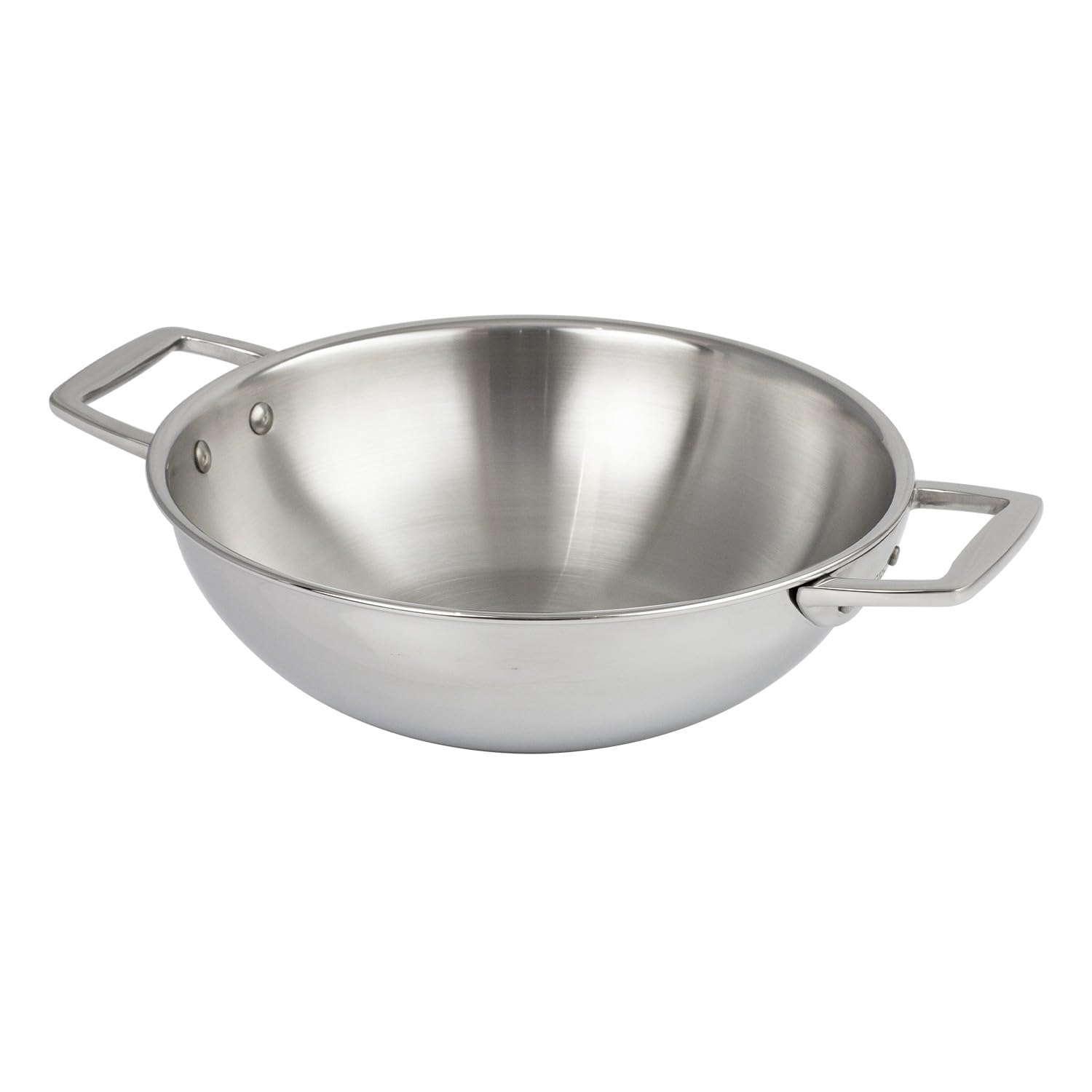 Cristel Wok inox 32 cm, CASTEL PRO 5 PLY, induction, 4,1 L