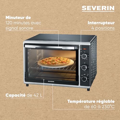 SEVERIN Mini four et 42 litres TO2058 - vue 8
