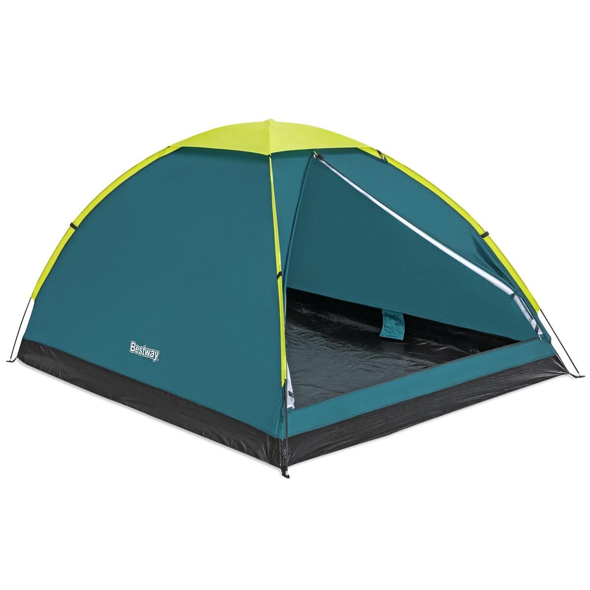 Bestway 68143 Tenda A 4 Posti Wander Dome - 2,40 M X 2,00 M X 1,35 M, Verde-image