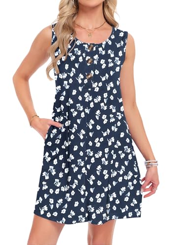 Floral Navy / Medium