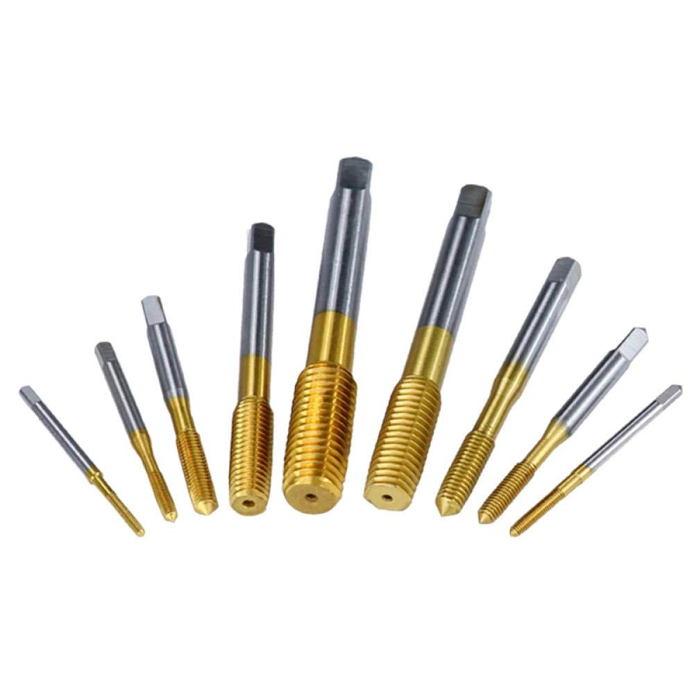M2-M12 Titanium extrusion coating maschi a rullare forma macchina Plug maschi metrici Screw Tap Discussione Drill metallo strumento Threading-M6