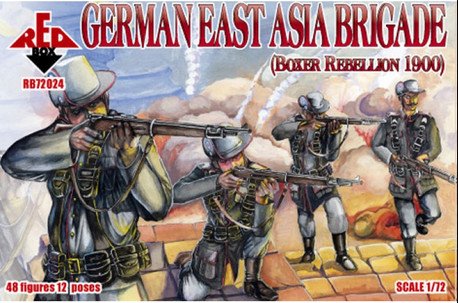 Set de Figuras de Plástico Red Box Brigada Alemana Asia 1900 miniatura 1