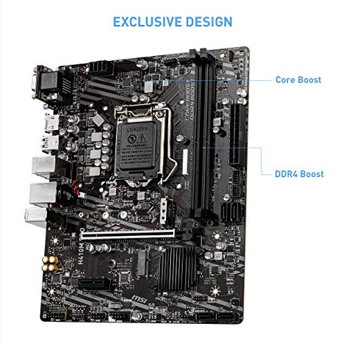 Build My PC, PC Builder, MSI H410M-PRO
