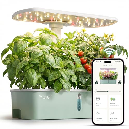 LetPot LPH-Air Hydroponics Growing System Kits, APP & WiFi...