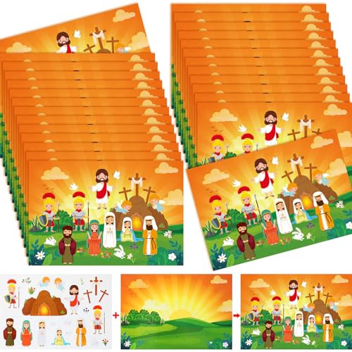 Autocollants religieux de Pâques pour expliquer la résurrection aux enfants simplement - 2