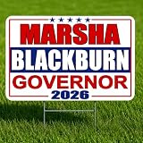 Marsha Blackburn Tennessee 2026 For Governor Election Race Yard Sign