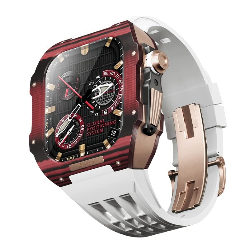Protégez votre Apple Watch avec ce boîtier en fibre de carbone anti-choc et bracelet fluoré