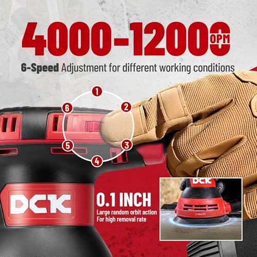 DCK KSA125 Random Orbital Sander
