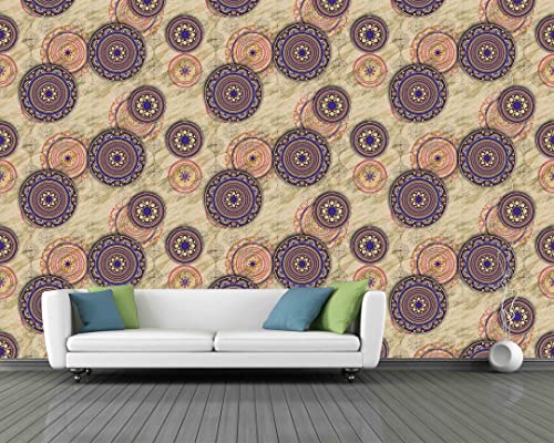 Image of Cabana Homes PVC Self-Adhesive Wallpaper, 45 x 125 cm (6 sq. ft) Made in India