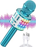 🎤【Fácil Conexión y Amplia Compatibilidad】Después de activar la función Bluetooth y el micrófono del teléfono móvil, busca el nombre Bluetooth "MC18" y puede conectar fácilmente a todos los dispositivos Bluetooth, como Android, iPhone, PC, TV, YouTube, Smule, etc. Nuestros micrófonos de karaoke están diseñados para convertirte en la estrella de cualquier escena. Dependiendo de el función de memoria, la conexión de bluetooth anterior se conectará automáticamente cuando encienda el micrófono.