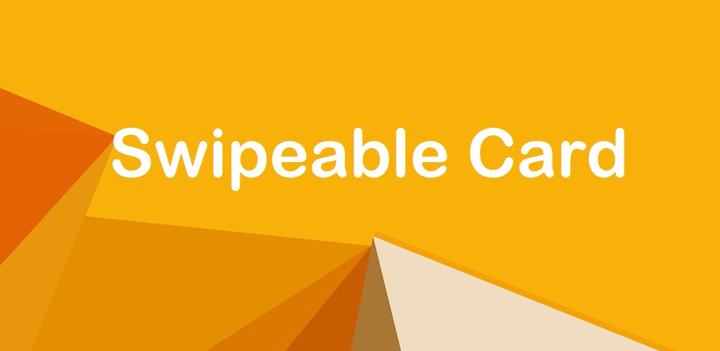 Swipeable Card Demo-Amazonアプリストアのアプリ