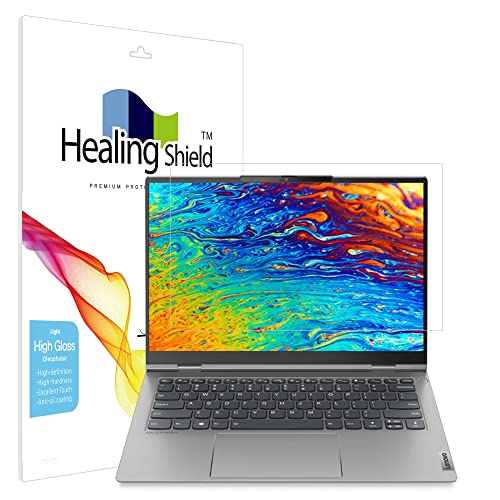 Healingshield スキンシール液晶保護フィルム Screen Protector Light Oleophobic High Gloss Film Compatible with LENOVO ThinkBook 14p g3