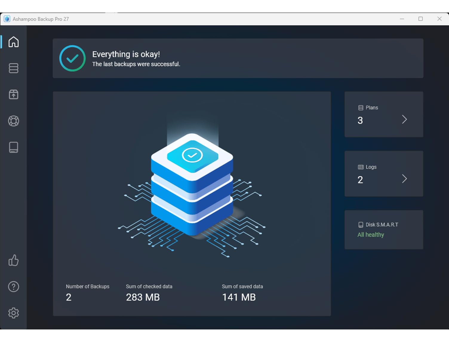 Backup Pro 27 - Full system backup - restore - rescue - image - recover for Win 11, 10