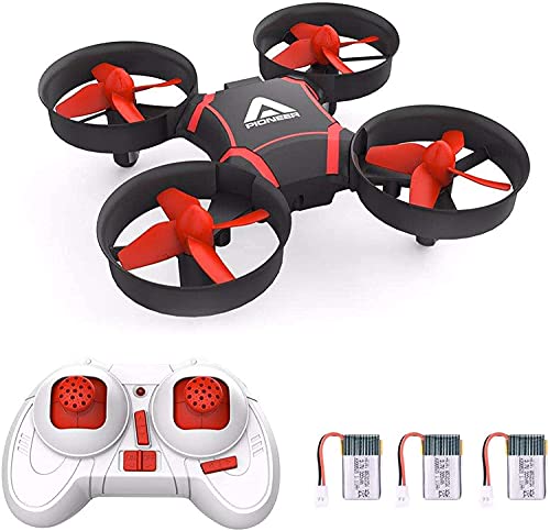Mini Drone for Kids and Beginners- Easy Remote Control Drone, One Key Take Off, Auto-Pairing, Altitude Hold, Throw to Fly Kids Drone, Speed Adjustable Setting with 3 Batteries Ideal Gift for Kids
