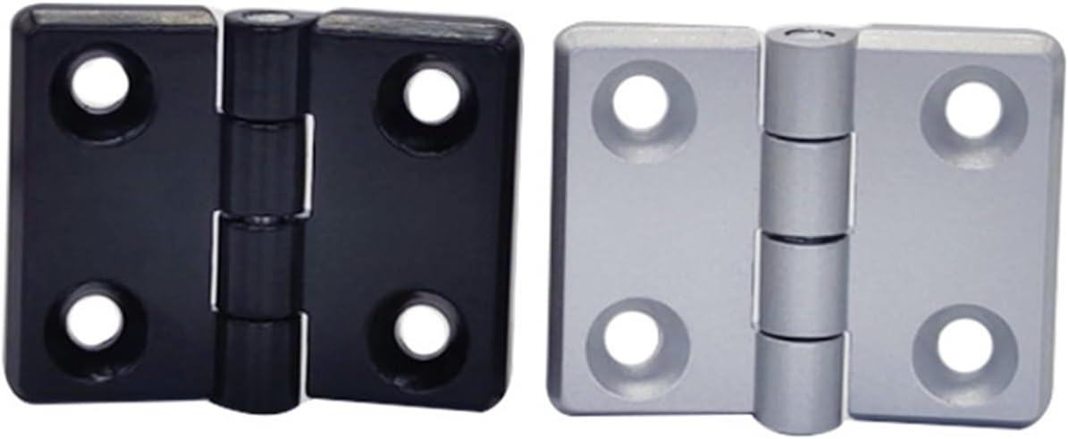 CL50-1 Heavy Duty Position Control Hinges Concealed Electrical Panel Door Hinge 1Pcs(Silver,CL50-2)