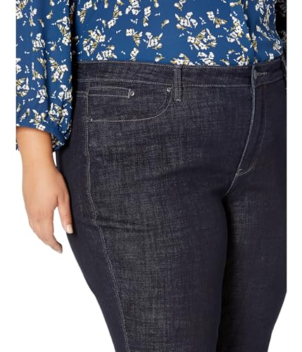 NYDJ Plus Size Stella Tapered Ankle in Rinse Rinse 24W 283